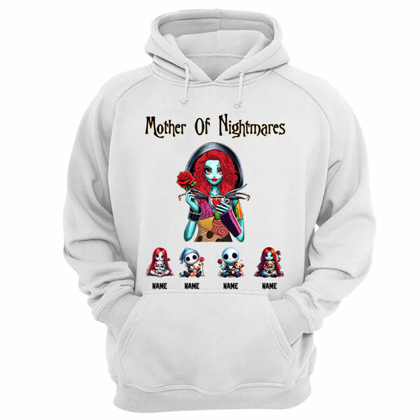 Personalized Mother Of Nightmares Shirt, Halloween Mom Shirt, Custom Halloween Shirt For Mom Grandma - Image 11