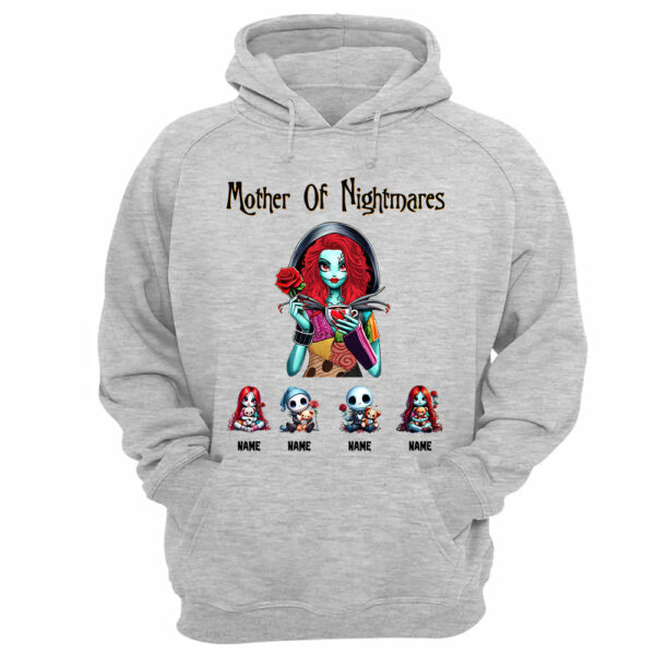 Personalized Mother Of Nightmares Shirt, Halloween Mom Shirt, Custom Halloween Shirt For Mom Grandma - Image 13
