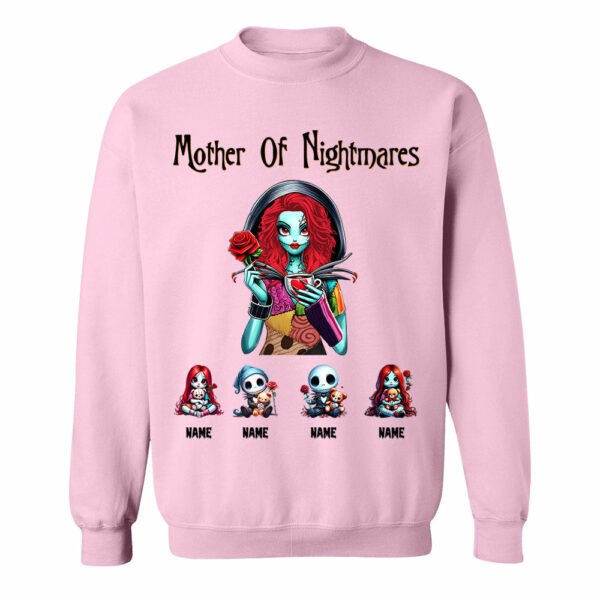 Personalized Mother Of Nightmares Shirt, Halloween Mom Shirt, Custom Halloween Shirt For Mom Grandma - Image 9