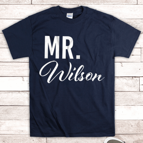Personalized Mr Custom Gift For Fiance - New Husband Shirt - Image 3