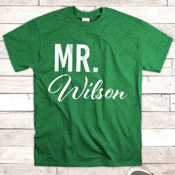 Personalized Mr Custom Gift For Fiance - New Husband Shirt - Image 7