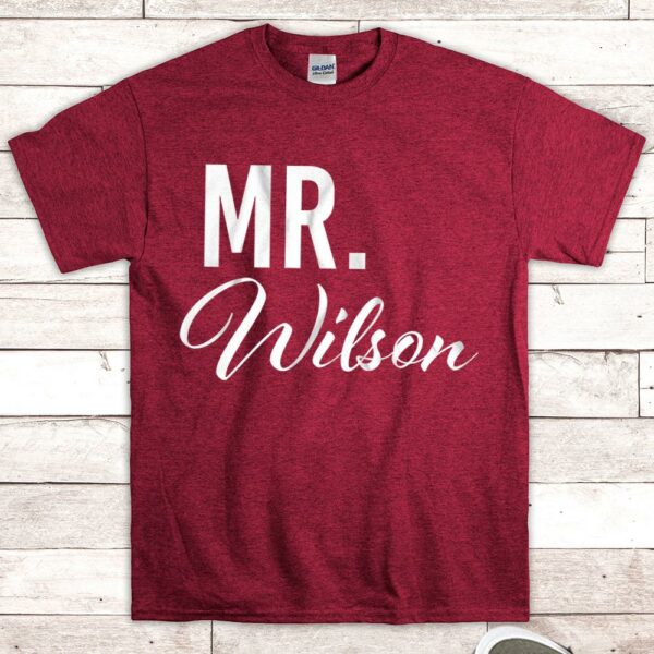 Personalized Mr Custom Gift For Fiance - New Husband Shirt - Image 6