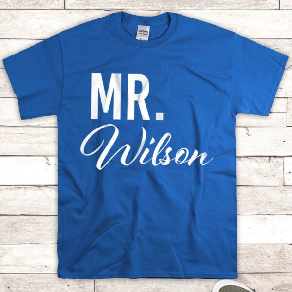 Personalized Mr Custom Gift For Fiance - New Husband Shirt - Image 5