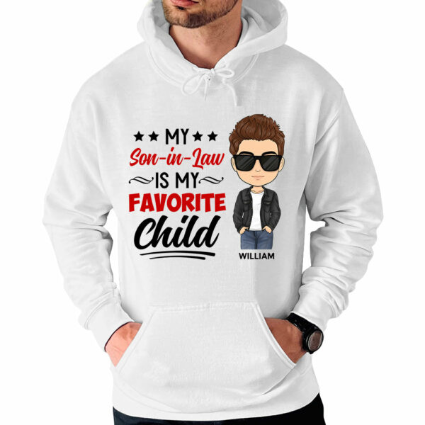 Personalized My Son In Law Is My Favorite Child Shirt Gift For Mother In Law Gift Mother Day's K1702 - Image 4
