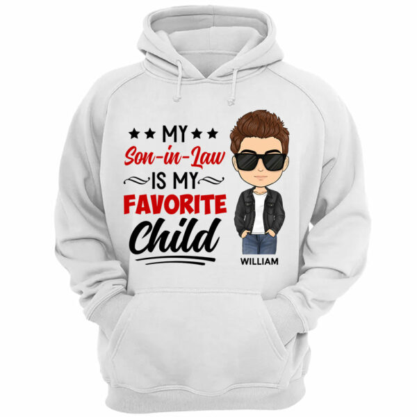 Personalized My Son In Law Is My Favorite Child Shirt Gift For Mother In Law Gift Mother Day's K1702 - Image 3