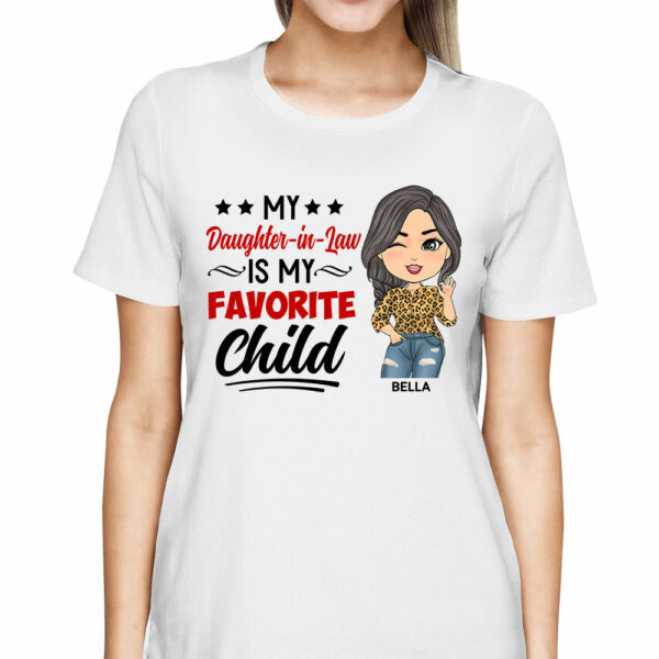 Personalized My Son In Law Is My Favorite Child Shirt Gift For Mother In Law Gift Mother Day's K1702 - Image 2