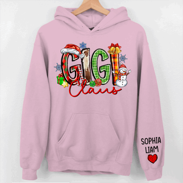 Personalized Nana Claus Sweatshirt Christmas Gift For Grandmas - Image 9