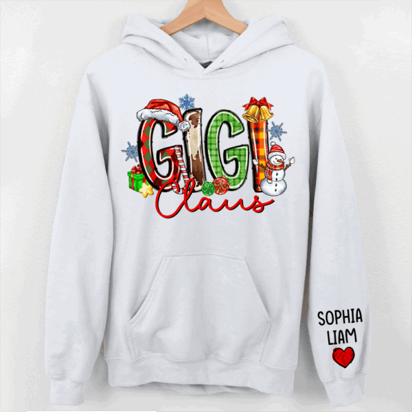 Personalized Nana Claus Sweatshirt Christmas Gift For Grandmas - Image 10