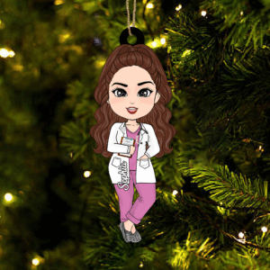 Personalized Nurse Acrylic Ornament - Lovely Gift For Nurse