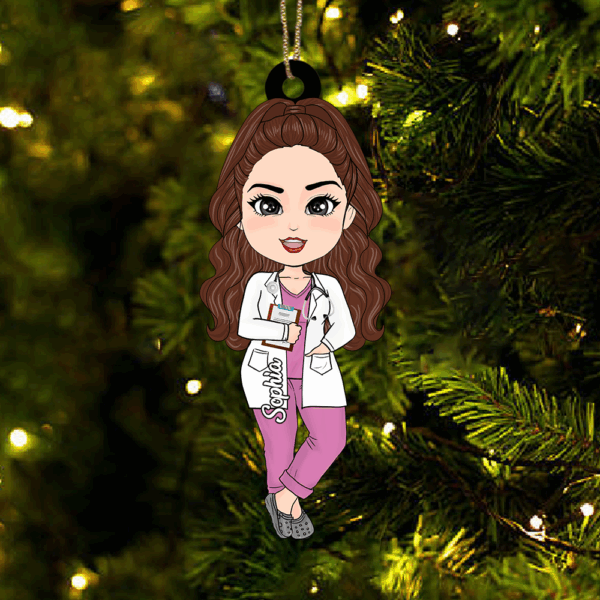 Personalized Nurse Acrylic Ornament - Lovely Gift For Nurse