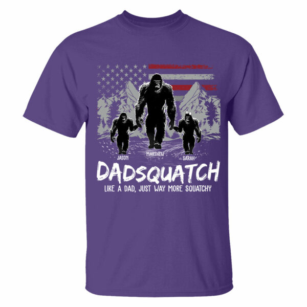 Personalized Papaquatch, Like A Grandpa, Just Way More Squatchy - Father's Day Gift, 4th Of July - Image 7
