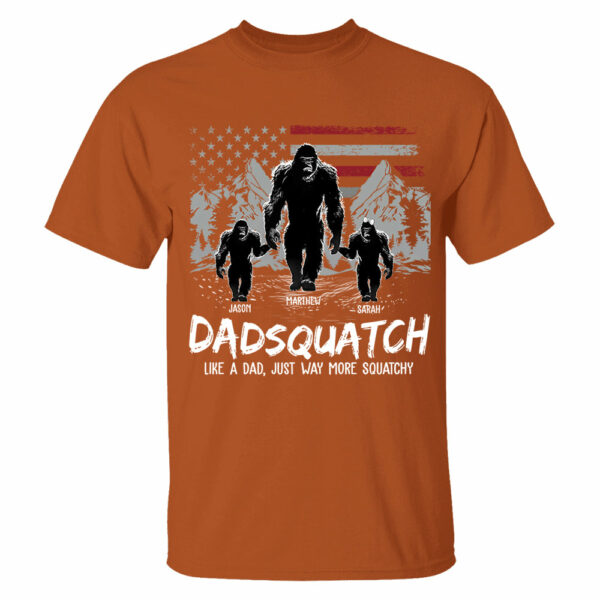 Personalized Papaquatch, Like A Grandpa, Just Way More Squatchy - Father's Day Gift, 4th Of July - Image 12