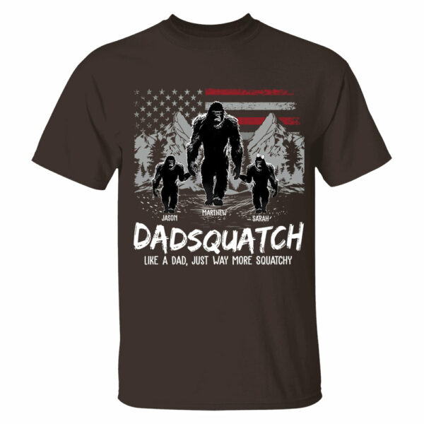 Personalized Papaquatch, Like A Grandpa, Just Way More Squatchy - Father's Day Gift, 4th Of July - Image 10