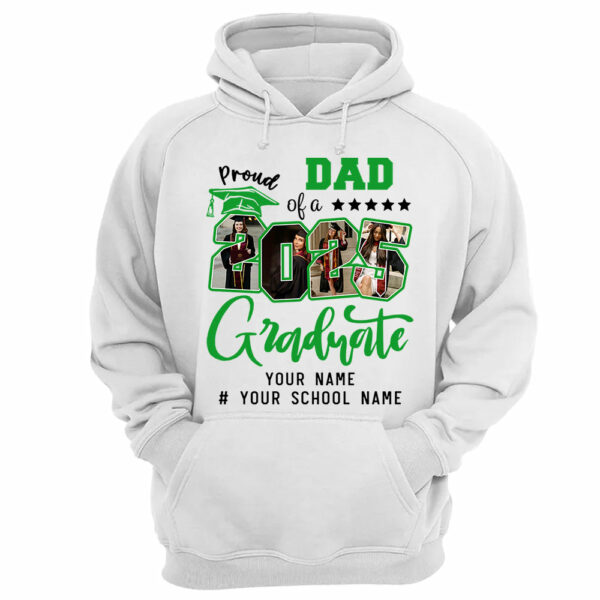 Personalized Proud Family T-Shirt, Group 2025 Grad Tees, Graduation Squad Tee, Senior 2025, Graduate 2025 Shirt, Custom Graduate Gift, High School Graduate Tee - Image 11