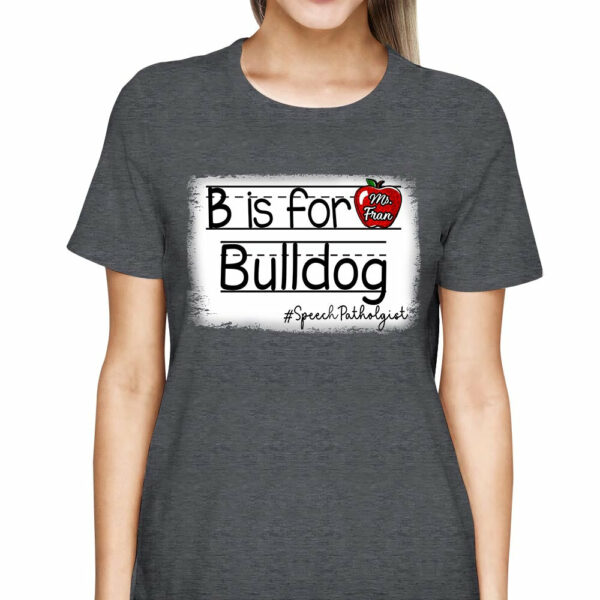 Personalized School Mascot Custom Apple Name Teacher T-Shirt, Custom Gifts For Teacher - Image 5