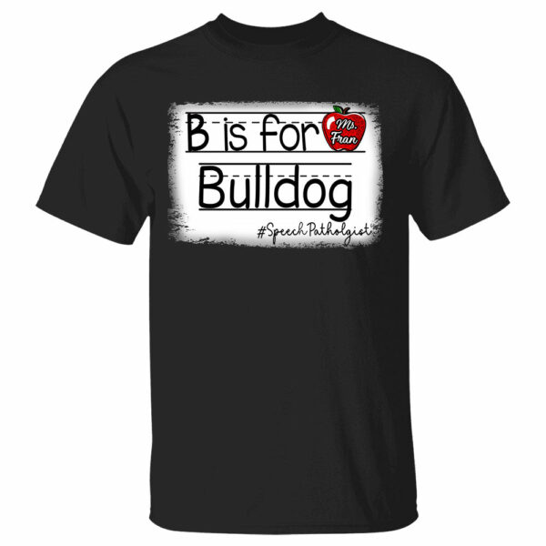 Personalized School Mascot Custom Apple Name Teacher T-Shirt, Custom Gifts For Teacher - Image 2