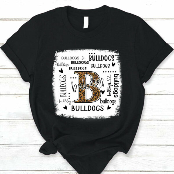 Personalized School Mascot Leopard Teacher T-Shirt - Image 6