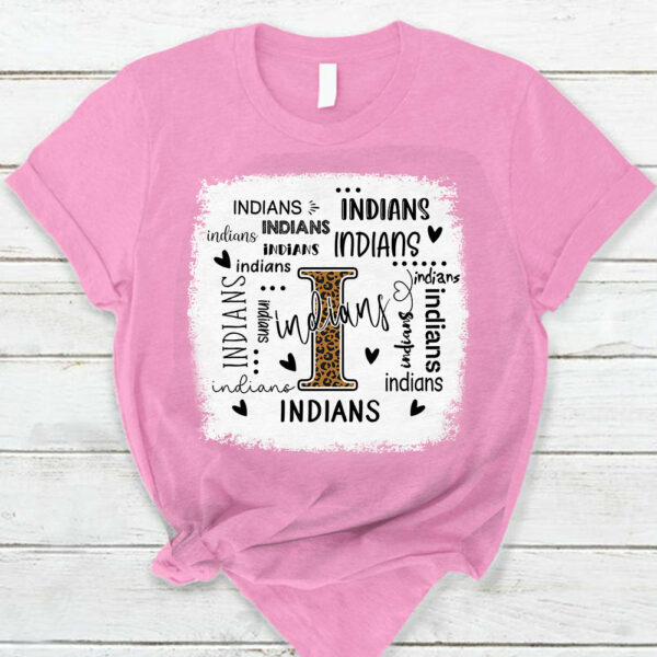 Personalized School Mascot Leopard Teacher T-Shirt - Image 3
