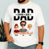 Personalized Shirt For Dad Husband Grandpa - Custom Animation Clipart NA04