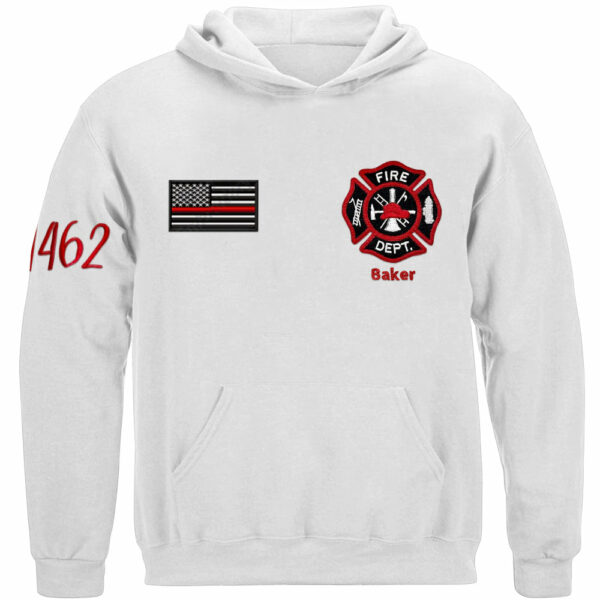 Personalized Shirt for Firefighter Custom Fire Department Name Embroidered Shirt For Fireman Family H2511 - Image 12