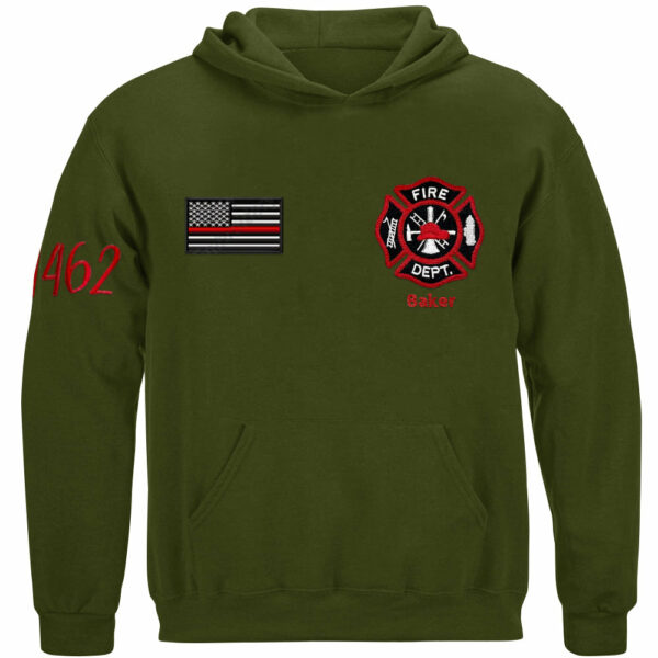 Personalized Shirt for Firefighter Custom Fire Department Name Embroidered Shirt For Fireman Family H2511 - Image 13