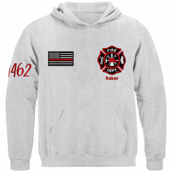 Personalized Shirt for Firefighter Custom Fire Department Name Embroidered Shirt For Fireman Family H2511 - Image 8