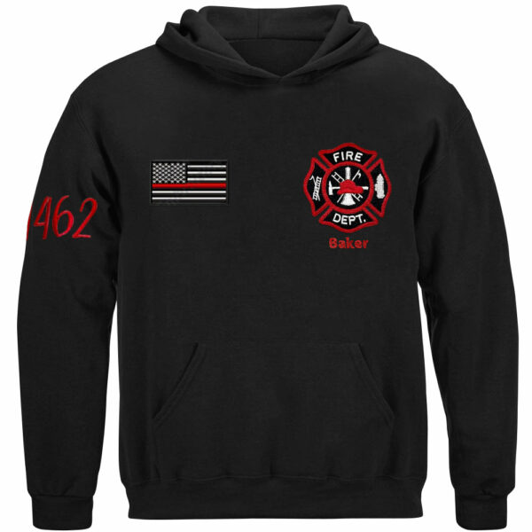 Personalized Shirt for Firefighter Custom Fire Department Name Embroidered Shirt For Fireman Family H2511 - Image 11