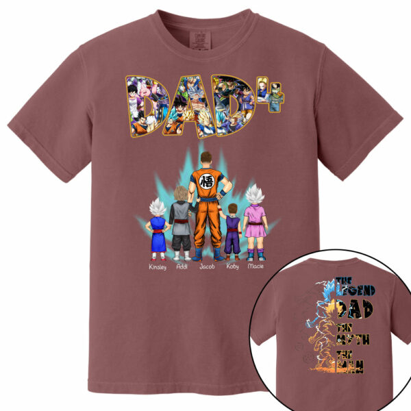 Personalized Shirt Gift For Dad, Custom Father's Day Gifts For Dad T1807 - Image 10