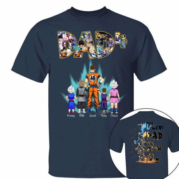 Personalized Shirt Gift For Dad, Custom Father's Day Gifts For Dad T1807 - Image 5