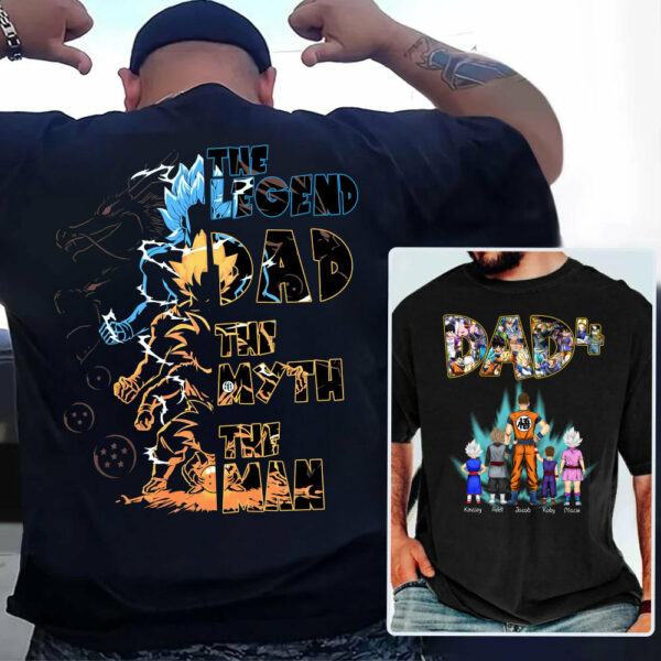 Personalized Shirt Gift For Dad, Custom Father's Day Gifts For Dad T1807