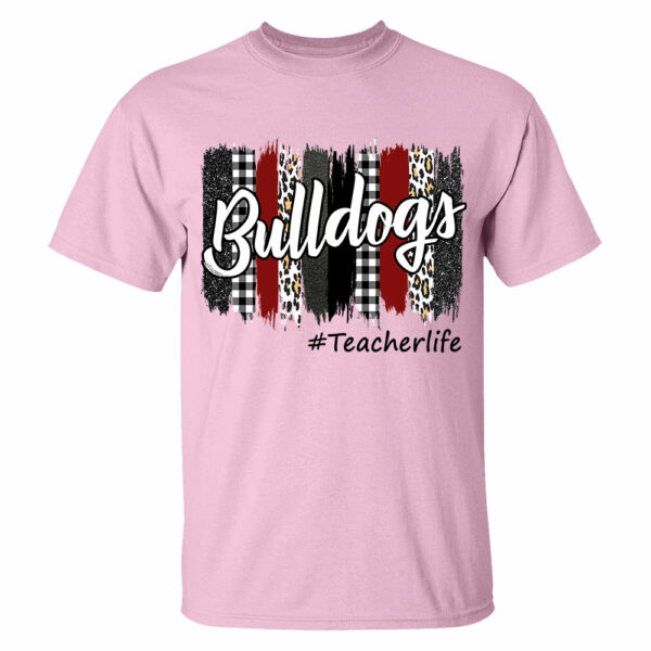 Personalized Shirt Mascot School Spirit Leopard Shirt For Teacher - Image 4