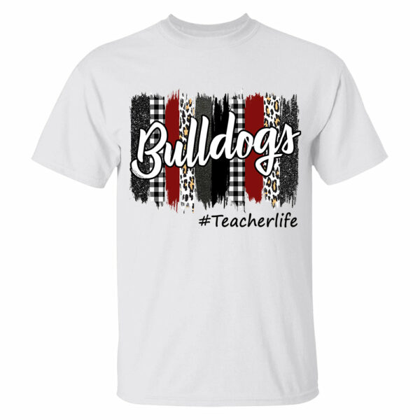 Personalized Shirt Mascot School Spirit Leopard Shirt For Teacher - Image 2
