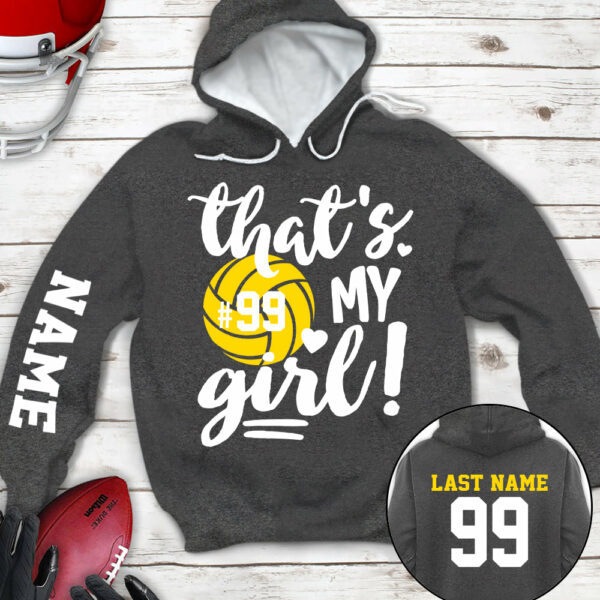 Personalized Shirt Volleyball Spirit Volleyball Mom Cute All Over Print Shirt For Volleyball Mom Grandma Volleyball Family Game Day Shirt H2511 - Image 2