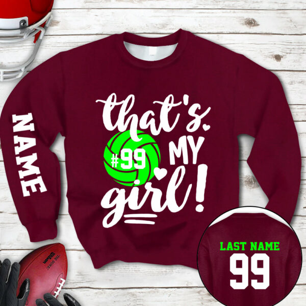 Personalized Shirt Volleyball Spirit Volleyball Mom Cute All Over Print Shirt For Volleyball Mom Grandma Volleyball Family Game Day Shirt H2511 - Image 20