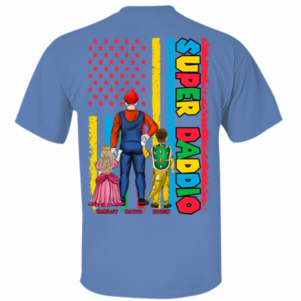 Personalized Super Daddio Shirt, Best Dad Ever Shirt - Image 9