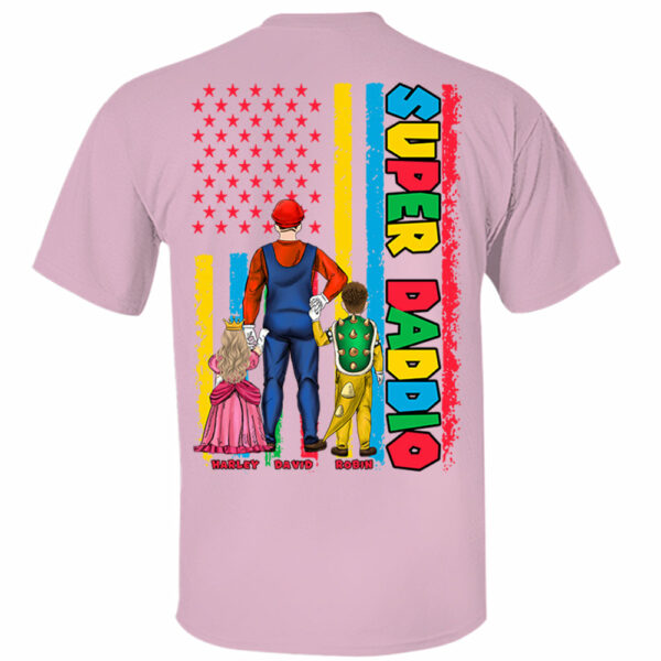 Personalized Super Daddio Shirt, Best Dad Ever Shirt - Image 8