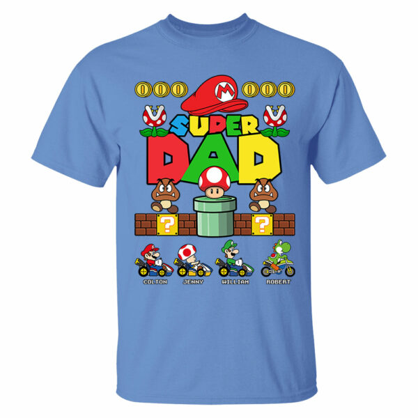 Personalized Super Daddio Shirt, Father's Day Shirt - Image 10