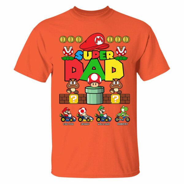 Personalized Super Daddio Shirt, Father's Day Shirt - Image 4