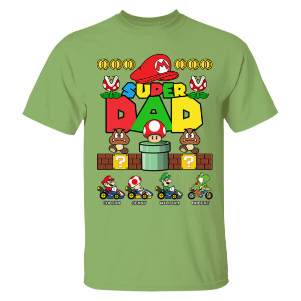 Personalized Super Daddio Shirt, Father's Day Shirt - Image 8