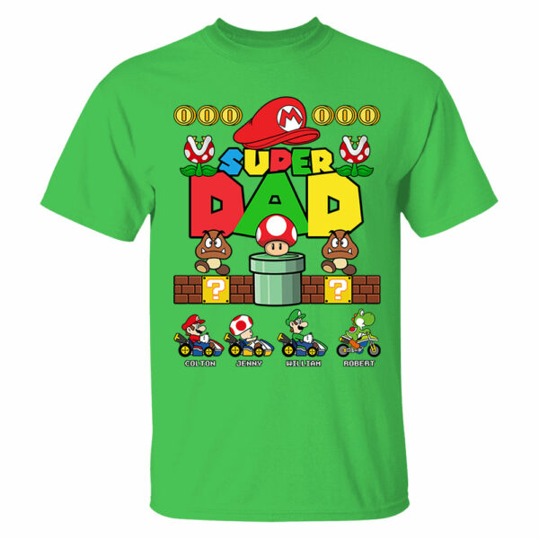 Personalized Super Daddio Shirt, Father's Day Shirt - Image 9