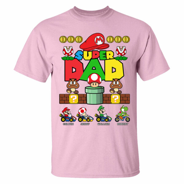 Personalized Super Daddio Shirt, Father's Day Shirt - Image 11