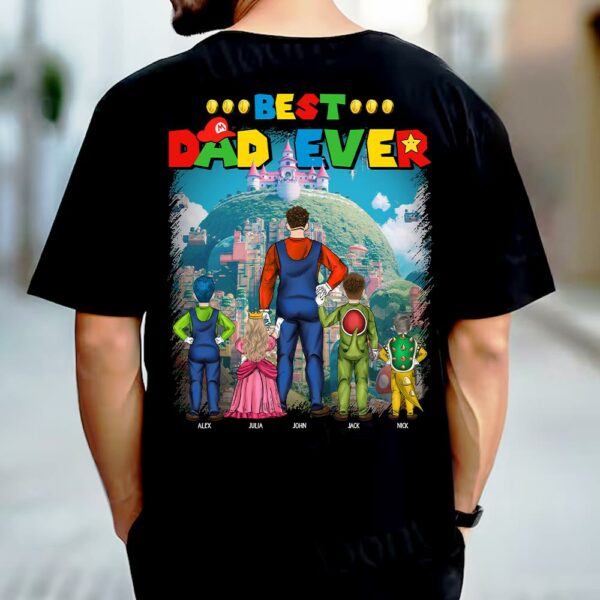 Personalized Super Daddio Shirt, Super Dad Shirt, Best Dad Ever, Father's Day Gift