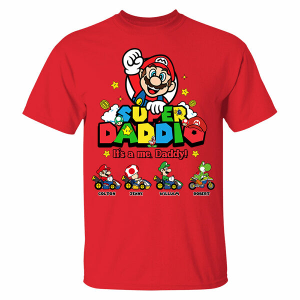 Personalized Super Daddio Shirt, Super Dad Shirt, Father's Day Gift - Image 10