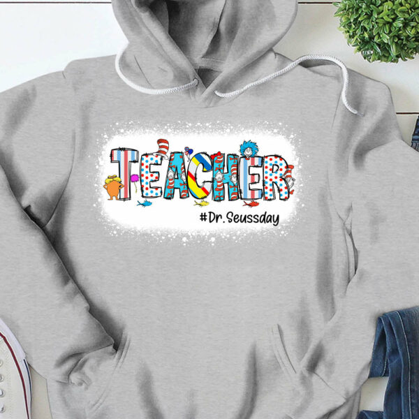 Personalized Teacher Shirt Read Across America Custom Teacher's Level - Image 10