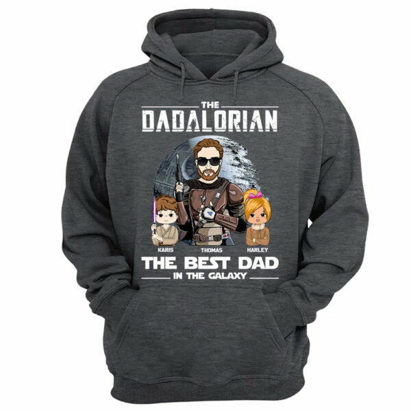 Personalized The Dadalorian The Best Dad In The Galaxy Shirt Gift For Dad - Birthday & Father's Day Gift - Image 8