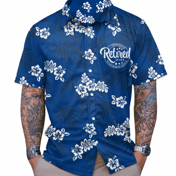 Personalized The Legend Has Retired, Not My Problem Any More Bigfoot Hawaiian Shirt - Image 3