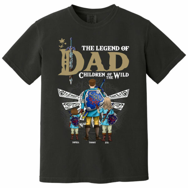 Personalized The Legend Of Dad Children Of The Wild, Gift For Father's Day T1807 - Image 2