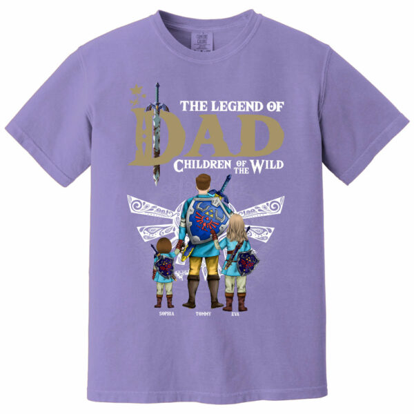 Personalized The Legend Of Dad Children Of The Wild, Gift For Father's Day T1807 - Image 13