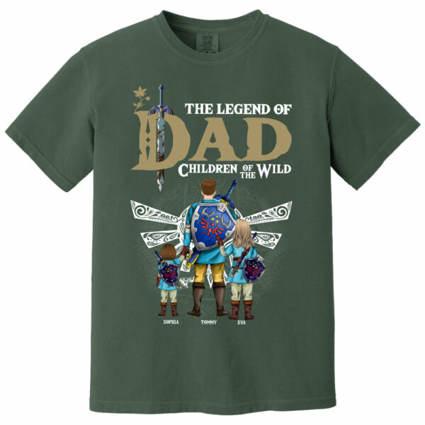 Personalized The Legend Of Dad Children Of The Wild, Gift For Father's Day T1807 - Image 14