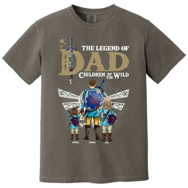 Personalized The Legend Of Dad Children Of The Wild, Gift For Father's Day T1807 - Image 10